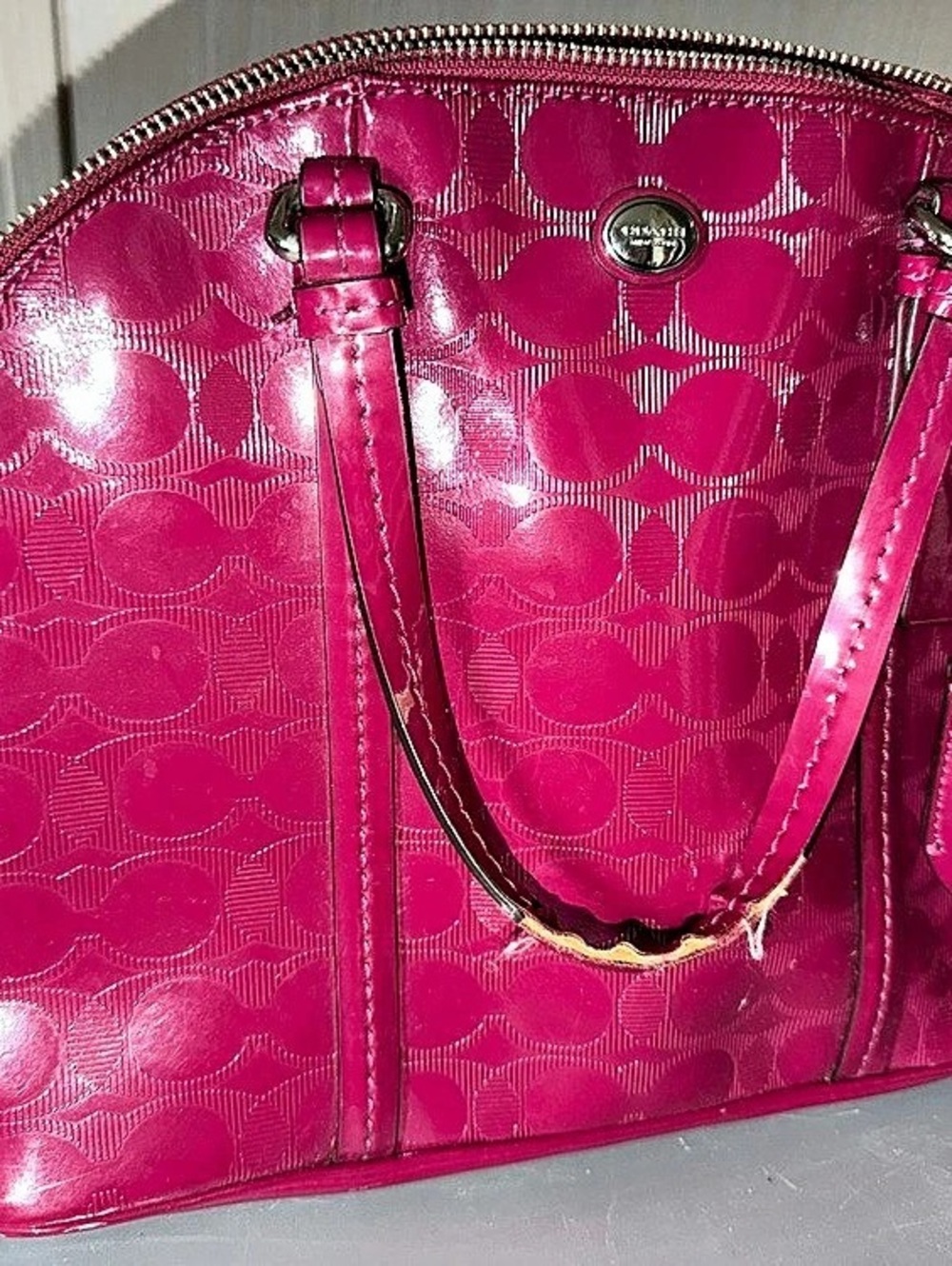 Coach Pink Satchel